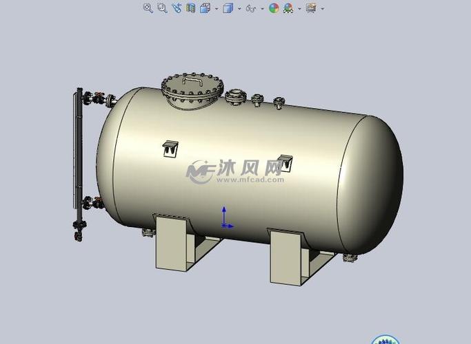 5立方卧式储罐设计 - 储存压力容器图纸 - 沐风网